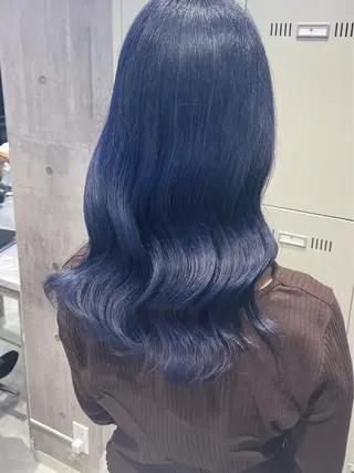 ロング カラー パーマ ヘアアレンジ メンズ 歩くパワースポット 🦋KAHOのヘアスタイル