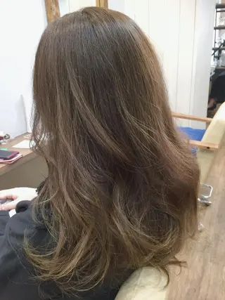 ロング カラー ヘアアレンジ ◇おの あすか◇のヘアスタイル