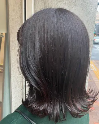 ミディアム カラー haru .のヘアスタイル