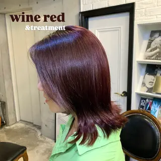 ミディアム カラー watanabe Yuukaのヘアスタイル