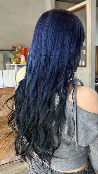 ロング 神田 姫奈のヘアスタイル