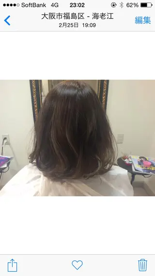 ショート ミディアム カラー ヘアアレンジ 韓国♡ハイライト ♡YURIのヘアスタイル