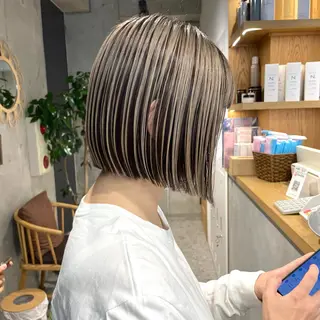 ショート カラー ❤️ダブルカラー 髪質改善❤️SAYAのヘアスタイル