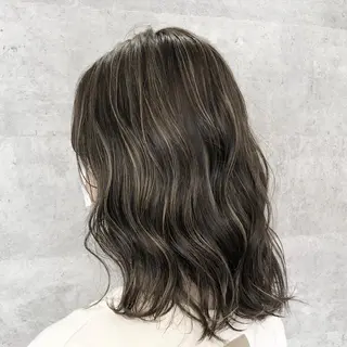 ロング カラー 髪質改善で 憧れの潤艶美髪にのヘアスタイル