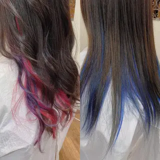 ロング カラー 長岡 俊樹のヘアスタイル