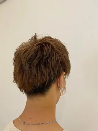 ショート メンズ EARTH 榎本のヘアスタイル