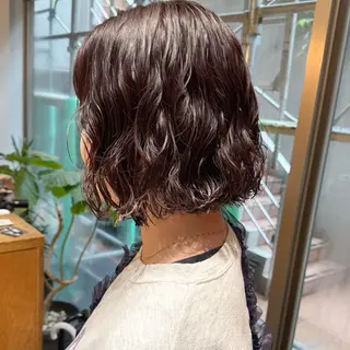 ショート パーマ 大橋 芽衣のヘアスタイル