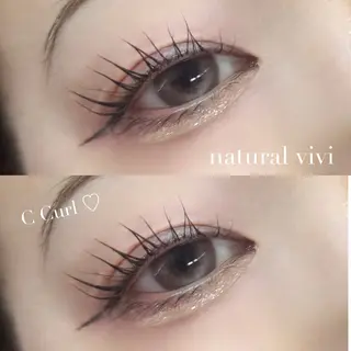 マツエク・マツパ natural viviのマツエク・マツパデザイン