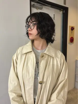 ショート パーマ MARU パーマ/レイヤーのヘアスタイル