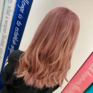 セミロング カラー 橋本 琉磨のヘアスタイル