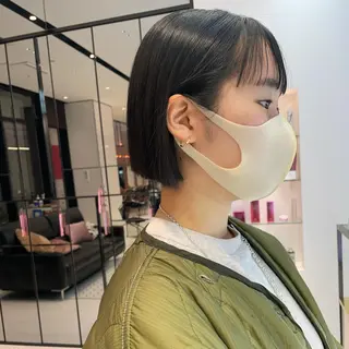 ショート カラー 相川 愛実のヘアスタイル