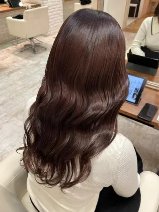 ロング カラー ヘアアレンジ 🍓後藤 はるな🍓のヘアスタイル