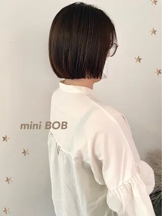 ショート カラー 市川 千夏のヘアスタイル