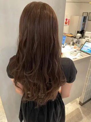 ロング 複雑履歴に対応ブリー チ無しダブルカラーのヘアスタイル