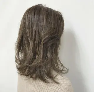 セミロング MARRON 🍊mihoのヘアスタイル