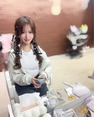ロング 🎀 KUBO AYAKA 🎀✨のヘアスタイル