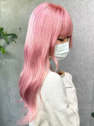 ロング カラー かずくん🦩名古屋 ハイトーン/レイヤーのヘアスタイル