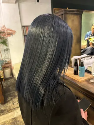 カラー マンツーマン 半個室サロン中田大喜のヘアスタイル