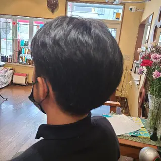 メンズ 美容室　ラファムラフィネ所属・艶髪💇‍♀️ 美髪矯正　山森智代のヘアスタイル