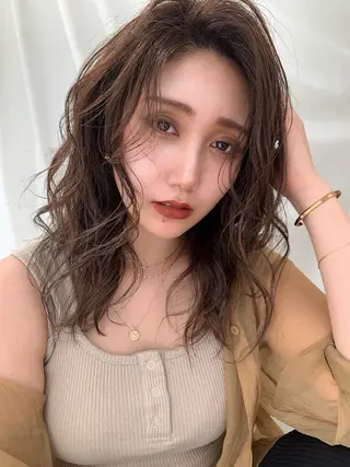 ロング メンズカットパーマ /カラー/Kentoのヘアスタイル