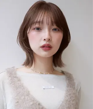 ショート joemi by Unami所属・ばんちなつ / ボブ/透明感カラーのヘアスタイル