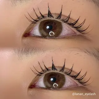 マツエク・マツパ 束感まつ毛専門サロン 【LANAN】のマツエク・マツパデザイン