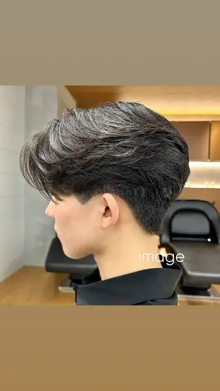 メンズ 三角 うららのヘアスタイル
