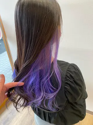 セミロング カラー ラブズラフズ折尾浅川所属・永沼龍生 ✨美髪特化✨のヘアスタイル