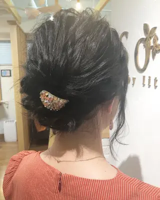 ショート ヘアアレンジ 遠藤 拓馬のヘアスタイル