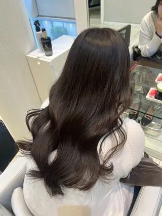 ロング 銀座/カラー 🎀momo🎀のヘアスタイル