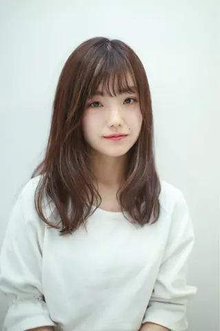 セミロング カラー 【白髪ぼかし】 愛甲竜佑のヘアスタイル