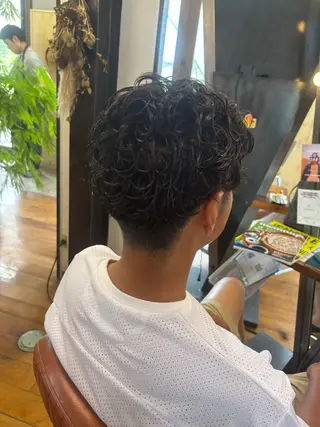 パーマ NAGONSTYLE 田村　莉生のヘアスタイル