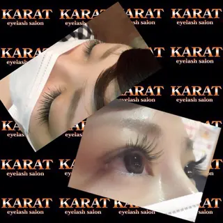 マツエク・マツパ ★KAEDE★伊勢崎 【KARAT】のマツエク・マツパデザイン