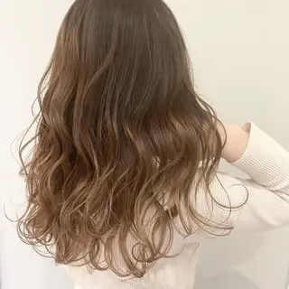 ロング カラー 顔周りカット/透明感 カラー🤍大塚蛍のヘアスタイル