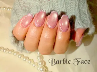 ネイル Barbie Faceのネイルデザイン