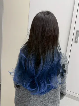 ロング カラー 【公式】amble luxe池袋東口🩷のヘアスタイル