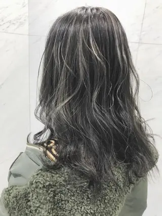 ロング カラー 重政 和樹のヘアスタイル