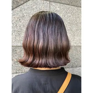 セミロング カラー ｔｏｃｃａ /ｅｒｉのヘアスタイル