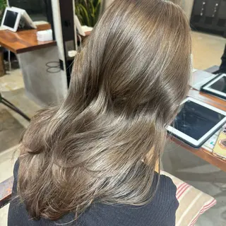 ロング カラー The C橋本所属・️🫧透明感🫧🎀 カラー/HINANOのヘアスタイル