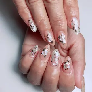 ロング ネイル ☺︎山部 志麻☺︎のネイルデザイン