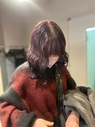 カラー 🥀韓流暖色ヘア 🥀yuzukiのヘアスタイル
