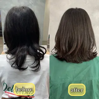 ミディアム Bolge所属・黒田 優衣のヘアスタイル