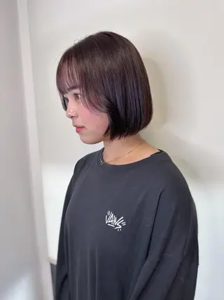 ショート ブリーチカラー🫧 森　凪沙のヘアスタイル