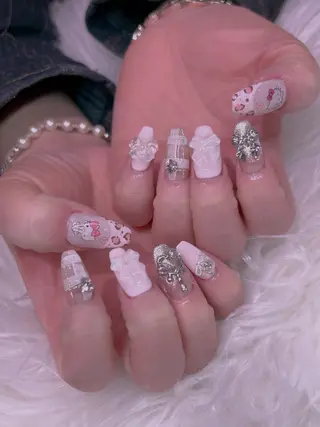 ネイル 長さだし専門店 M2　rikaのネイルデザイン