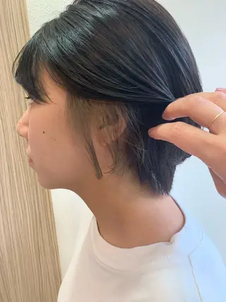 ショート カラー 🌸スタイリスト 山浦美恵のヘアスタイル