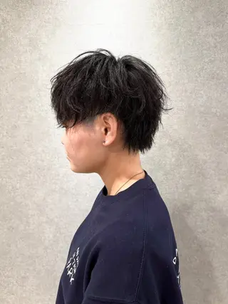 ショート メンズ特化🔥再現度 高カット/パーマ/元のヘアスタイル