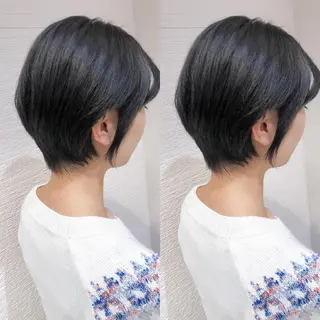 ショート 三鷹で1番ショート ボブをカットする新谷のヘアスタイル