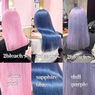 ショート カラー ❄️💛エクステ ブリーチ❄️yukiのヘアスタイル