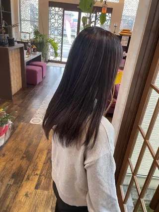 セミロング 大橋 拓矢のヘアスタイル