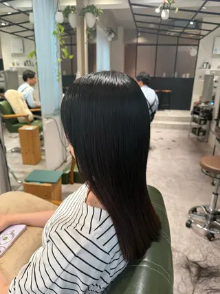 セミロング Lit.自由が丘(SENJYU自由が丘)所属・【髪質改善/美髪】 ⭐️川嶋 陸央⭐️のヘアスタイル